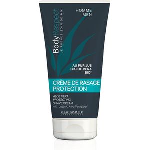Aloë Vera Beschermende Scheercrème met Biologische Aloë Vera-pulp 150ml