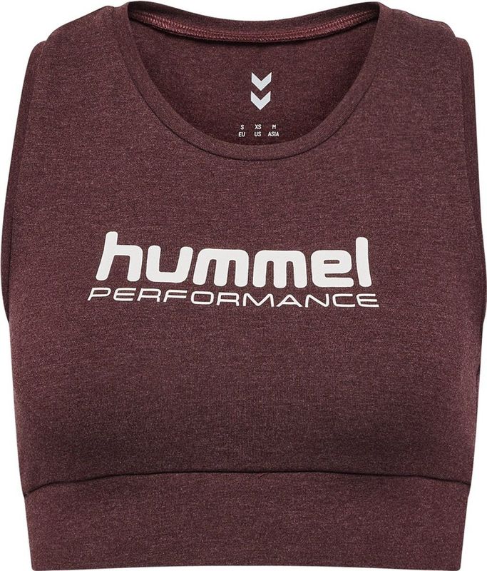Hummel - HMLPULSE LOGO - Sport Bh - Licht Ondersteuning