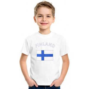 Finland t-shirt voor kinderen Xs (110-116)
