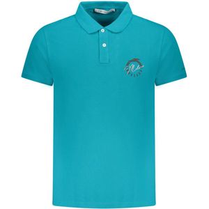 TRUSSARDI T-shirt Polo Hemelsblauw Maat M