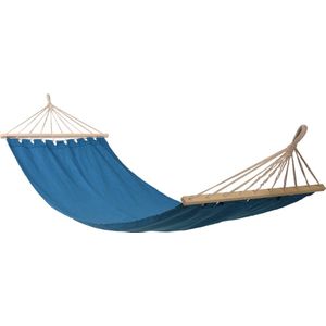 Pro Garden Hangmat / Hammock - 200 x 80 cm - Blauw