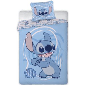 Disney - Lilo & Stitch - Dekbedovertrek - Blauw - 140 x 200 cm / 70 x 90 cm - Katoen
