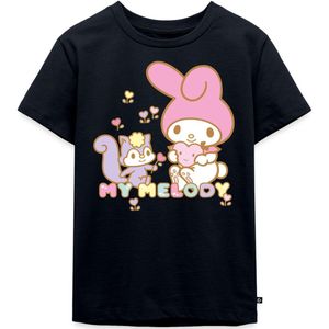 My Melody Plukt Hartbloemen Met Risu Premium T Shirt Kinderen