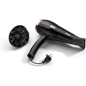 2000-Watt BaByliss D373E Cordkeeper Hair Dryer with Ionic Anti-Frizz Function and Retractable Cord fohn met diffuser