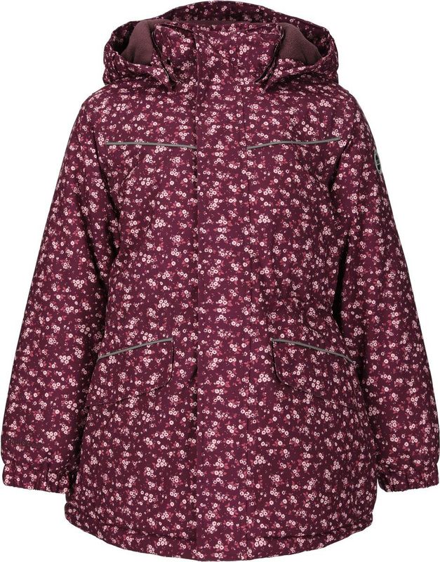 ZIG ZAG Kids Angelina V2 Printed Parka W-Pro 10000 Parka (Kinderen |rood/purper |waterdicht)