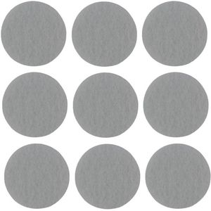 Benson Antikrasvilt - zelfklevend - 32x stuks - 1.9 cm - grijs - meubelviltjes