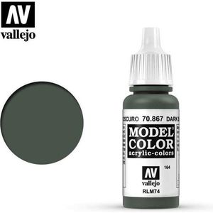 Vallejo 70867 Model Color Dark Blue Grey - Acryl Verf flesje