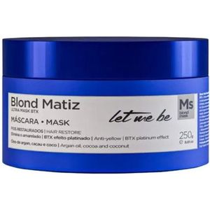 Let Me Be | Blond Matiz | BTX Ultra Mask voor Blond Haar | 250 gr
