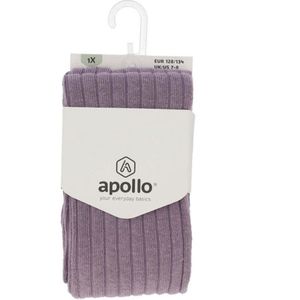 Apollo - Maillot - Paars - Rib - Patroon - Maat 140/146
