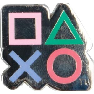 PLaystation Buttons Enamel PIN Badge