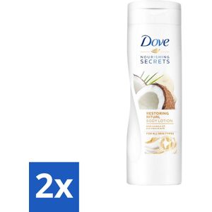 Dove - Nourishing Secrets - Bodylotion - 400 ml - Voordeelverpakking - 2 stuks