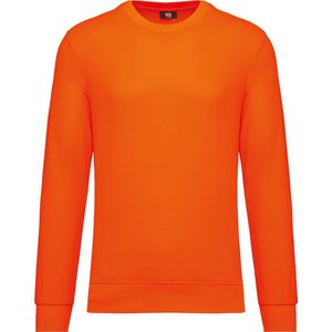 WK. Designed To Work Duurzaam uniseks sweater polyester/katoen WK405 - Fluorescent Orange - 3XL