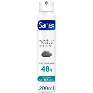 Sanex Deo spray - 200ml - natur protect extra Doeltreffenheid met aluinsteen