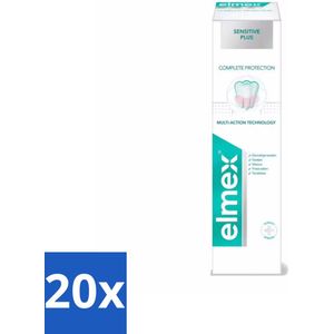 Elmex - Tandpasta - Sensitive Plus - Complete Care - 75 ml - Bulkverpakking - 20 stuks