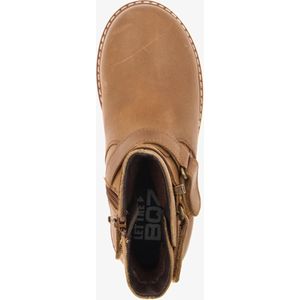 Braqeez leren jongens boots cognac/bruin - Maat 30