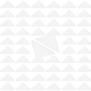 Kraagsteunen voor Poloshirts - 180 Stuks, Kraagstaven en Steunrek, Geschikt voor Elk Kraagshirt, Transparant, One Size