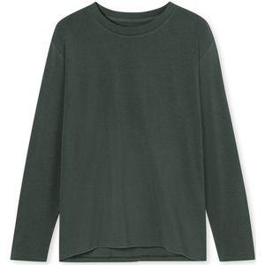 SCHIESSER - Mix & Relax - Slaapshirt - Donkergroen
