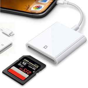 SD kaartlezer voor telefoon en pad plug and play 20-30 MB/s importeer foto video zonder computer ios 9.2 t/m 15