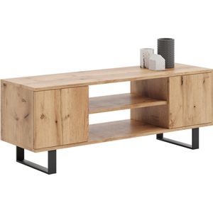 Focus RTV kast 135 cm - loft eiken craft