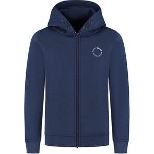 Ballin Amsterdam - Jongens Regular fit Sweaters Hoodie LS - Navy - Maat 6