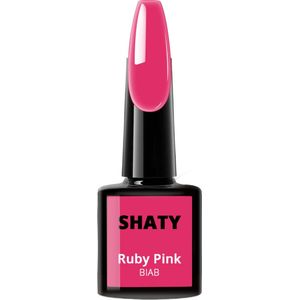 SHATY® BIAB – Builder in a Bottle – BIAB Nagel Builder Gel – BIAB Nagellak – Ruby Pink - HEMA & TPO Free – 8ml