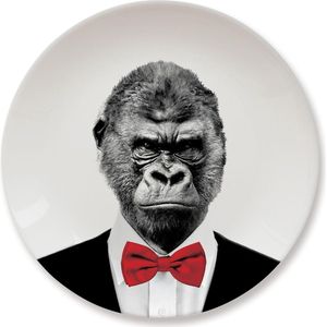 Mustard Wild Dining Dinerbord - Ø 23 cm - Gorilla