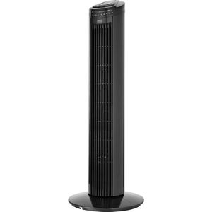 Teesa TSA8032 - Torenventilator met afstandsbediening, 3 standen, timer, zwart