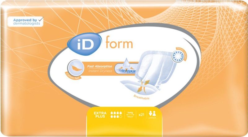 ID Expert Form Extra Plus - Long - Anatomisch Inlegverband - 8 Pakken van 21 Stuks