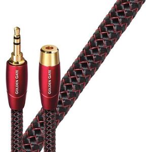 Audioquest Golden Gate 3,5mm - 3,5mm Female - Hifi Hoofdtelefoon Verlengkabel