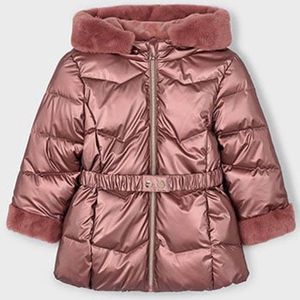Mayoral - Winterjas - Licht Rose - Voor Meisjes - Maat 98