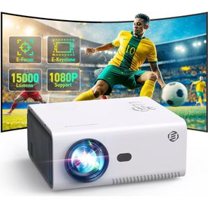 Equivera Mini Beamer - Draagbare Beamer - Beamer - Mini Beamer Projector - Projector - Mini Projector