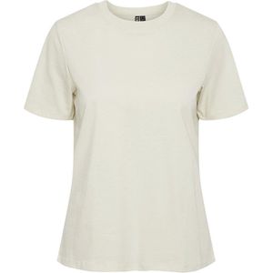 Pieces T-shirt Pcria Ss Solid Tee Noos Bc 17140802 Birch Dames Maat - XL