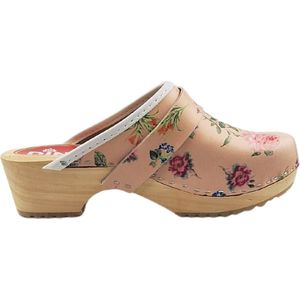 Dames klompen tuinklompen jardin met bloemen - zweedse klompen - maat 42