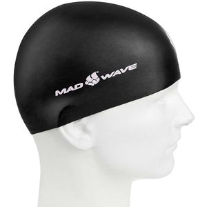 Madwave Soft Fina Zwembadmuts Zwart M