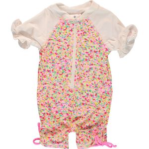 Snapper Rock - UV werend zwempak met korte mouwen voor kinderen - Confetti