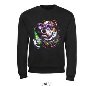 Sweatshirt 2-171 Buldog takes a Beer - xS