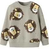 NAME IT - NMMSAKU LS NREG SWE BRU - Jongens - Sweaters - Maat 80
