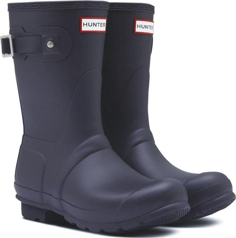 Hunter - Original Insulated Short - Regenlaars - Zwart - Dames