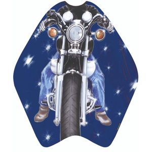 Trend-Design - Easy Rider - Kapmantel - Zwart - 100% Polyester