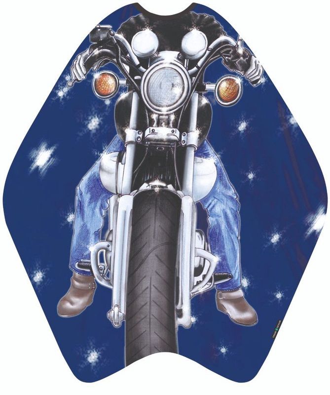 Trend-Design - Easy Rider - Kapmantel - Zwart - 100% Polyester