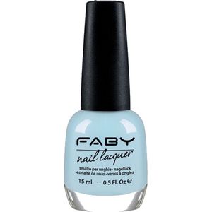 Faby Nagellak Don't Disturb My Puppy 15 Ml Vegan Pastelblauw