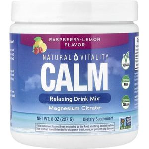Calm - Magnesium Drink Mix - 226g - Framboos Citroen