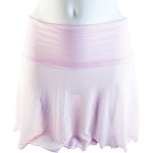 BamBella® - Erotische rok - Onesize - Doorzichtig doorschijnend stretch Roze