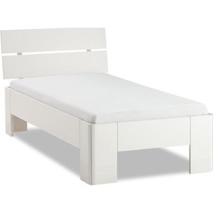 Beter Bed Fresh 400 Bedframe met Hoofdbord - 90x220 cm - Wit