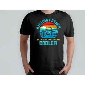 Father But Cooler - T Shirt - bicycle - bike - cycling - bikelife - fiets - fietsen - fietslife - fietstocht