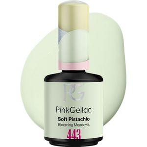 Pink Gellac - 443 Soft Pistachio - Gellak - 15ml - Groene Gel Nagellak