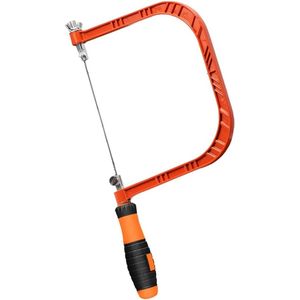 Tool - Draadzaag - Draagbare Mini-Copingzaag - 360 ° Draaibaar Handvat voor Hout Kunststof Been Rubber Zacht Metaal en Andere Materialen