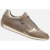 Geox - Calithe A - Sneakers - Dames - Suède met Glanzend Leer