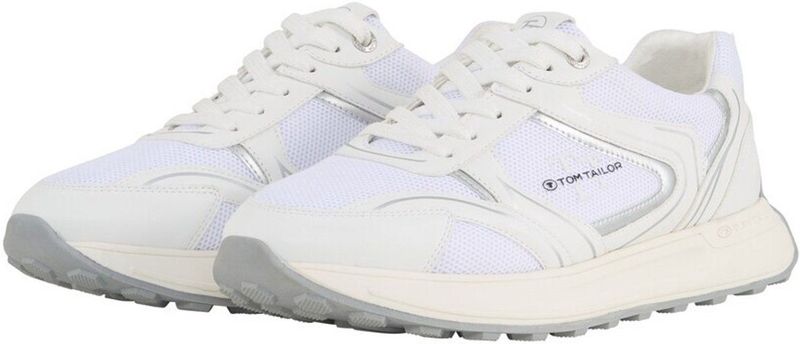 Merk - Model - Sneakers - Gevoerd - Imitatieleer - Ronde Neus