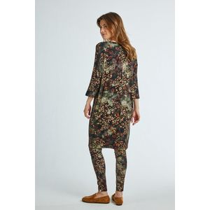 DIDI Dames Loose dress Lux Jungle blossom print maat 46